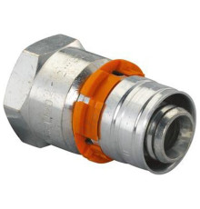 Муфта МП латунь пресс S-PRESS PLUS Дн 20х1/2" Ру10 ВР Uponor 1070516 (1014574)