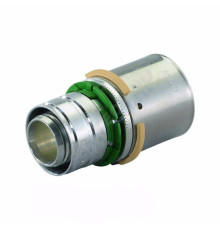 Муфта переходная МП латунь пресс S-PRESS PLUS Дн 25х16 Uponor 1070553 (1015194)