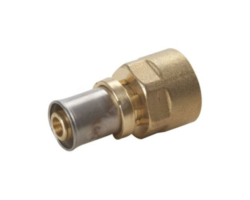 Муфта МП латунь пресс RM109 Дн 63х2 1/2" ВР Giacomini RM109Y098 Муфта МП латунь пресс RM109 Дн 63х2 1/2" ВР Giacomini RM109Y098