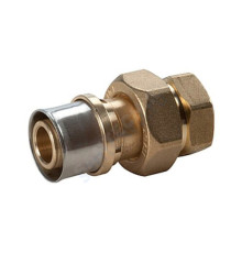 Муфта разъемная МП латунь пресс RM18 Дн 20х1/2" ВР Giacomini RM18Y037