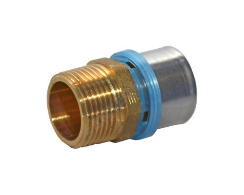 Муфта МП латунь пресс Дн 32х1" НР N.T.M 700V321/030 N.T.M.