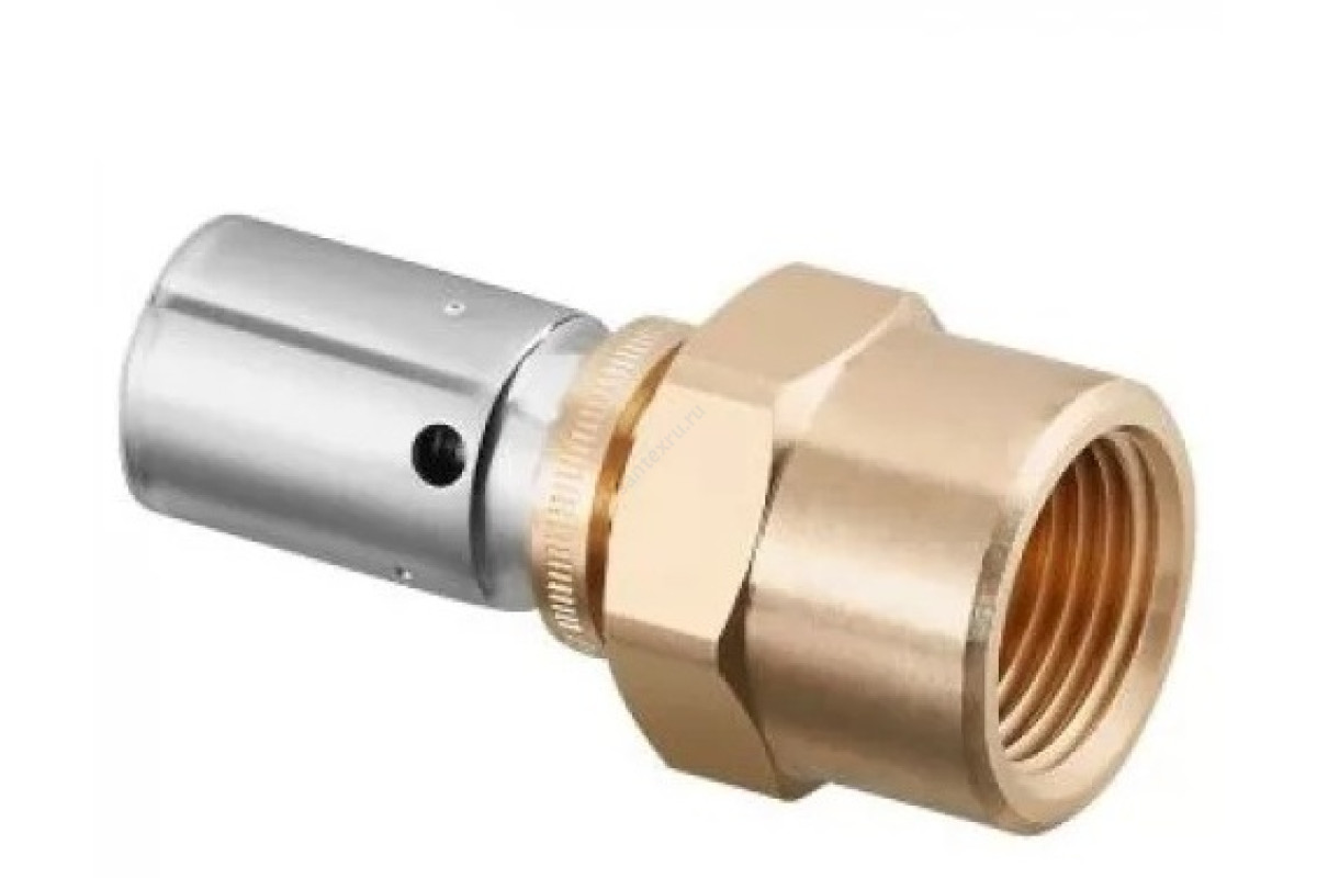  Муфта МП бронза/нерж пресс Cofit PD Дн 20х2,5х1/2" ВР Oventrop 1532245 