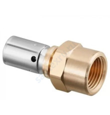  Муфта МП бронза/нерж пресс Cofit PD Дн 20х2,5х1/2" ВР Oventrop 1532245 