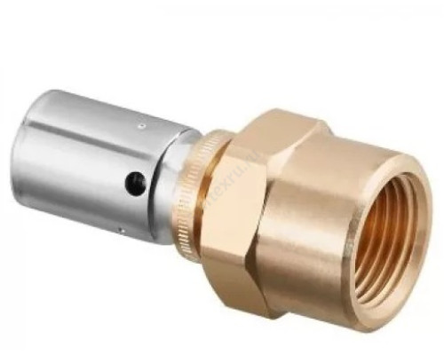  Муфта МП бронза/нерж пресс Cofit PD Дн 20х2,5х1/2" ВР Oventrop 1532245 