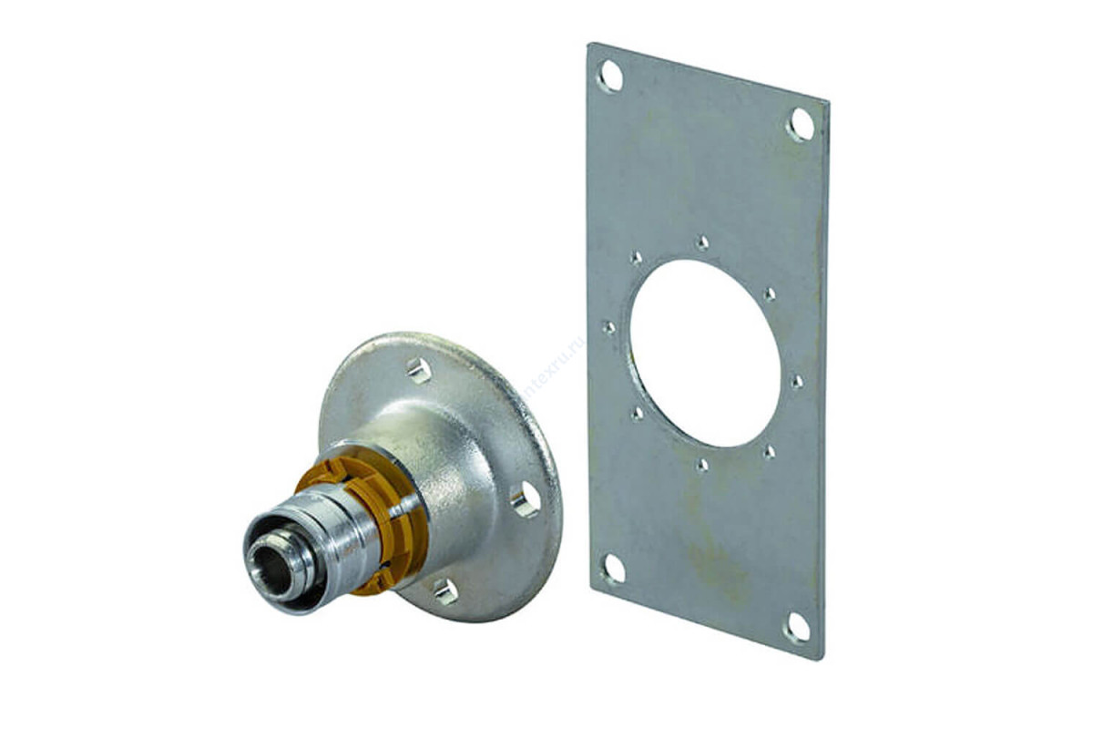 Угольник под гипсокартон МП латунь пресс S-PRESS PLUS Дн 16х1/2"х90гр ВР Uponor 1070652 (1015572)