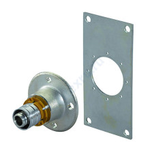 Угольник под гипсокартон МП латунь пресс S-PRESS PLUS Дн 16х1/2"х90гр ВР Uponor 1070652 (1015572)