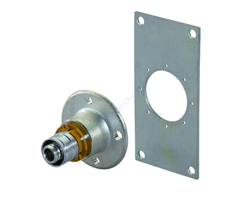 Угольник под гипсокартон МП латунь пресс S-PRESS PLUS Дн 16х1/2"х90гр ВР Uponor 1070652 (1015572)