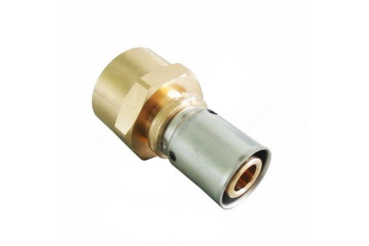 Муфта МП бронза/нерж пресс Cofit P Дн 20х2,5х1/2" ВР Oventrop 1512245