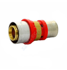Муфта переходная МП латунь пресс 1651G Дн 32х20 TIEMME 1650115