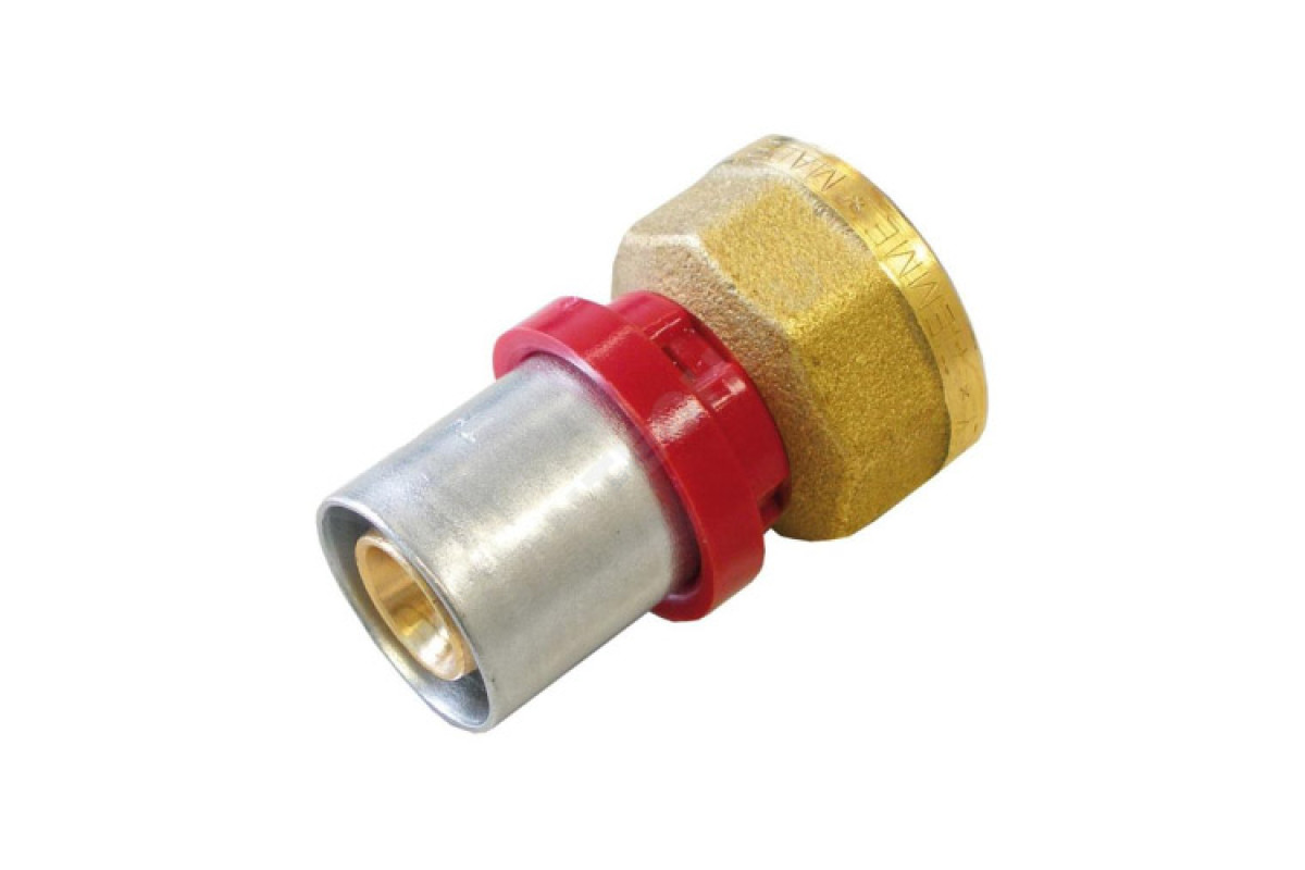 Муфта МП латунь пресс 1652G Дн 20х1/2" ВР TIEMME 1650025(1652G002004CZ)