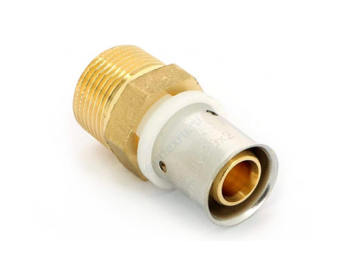 Муфта МП латунь пресс Дн 16х1/2" НР UNI-FITT 10512G001604  Муфта МП латунь пресс Дн 16х1/2" НР UNI-FITT 10512G001604