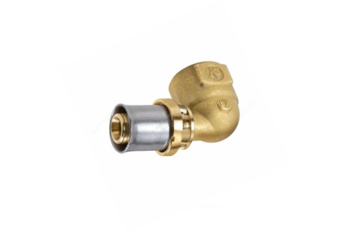 Угольник МП/PE-X латунь пресс RM129 Дн 63х2 1/2"х90гр ВР Giacomini RM129Y098