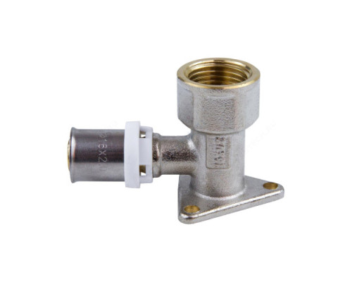 Водорозетка МП латунь никель пресс 8008 Дн 20х1/2" ВР ГОСТ 32415-2013 Aquasfera 8008-02