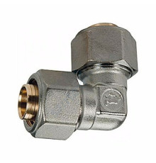 Угольник МП латунь обжим R561AM Дн 18х90гр Giacomini R561MX052