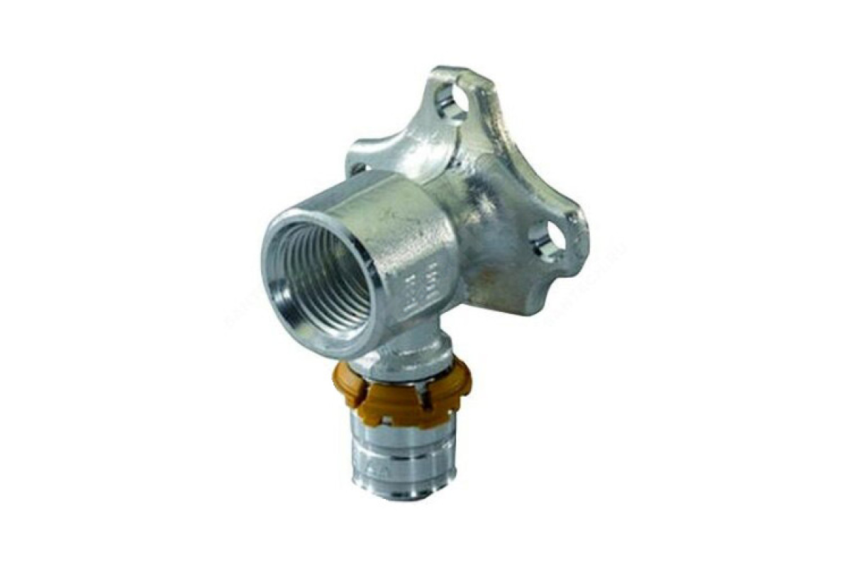Водорозетка длинная МП латунь пресс S-PRESS PLUS Дн 20х1/2" ВР Uponor 1057835 (1070645)
