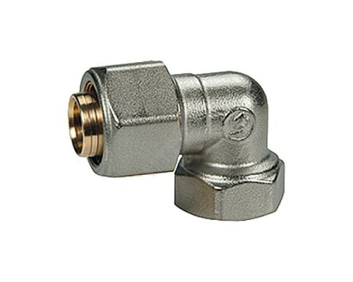 Угольник МП латунь обжим R563AM Дн 26х3/4"х90гр ВР Giacomini R563MX062