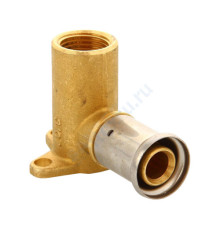 Водорозетка МП латунь пресс Дн 26х3/4" ВР H=52мм Henco 2P-2605 