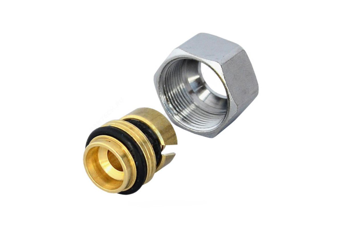 Переходник МП/PE-X латунь обжим R179AM Дн 18х2,0 Ру10 Giacomini R179MX025