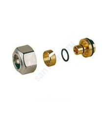 Переходник МП латунь R179E Дн 18х2,0х3/4" с евроконусом Giacomini R179EX026