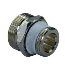 Ниппель переходной МП латунь Ду 15х20 НР Uponor 1013906 