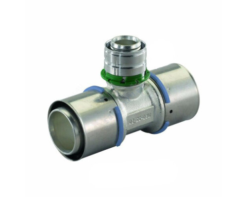 Тройник переходной МП латунь пресс MLC Дн 40х32х32 Uponor 1046919 (1015107)