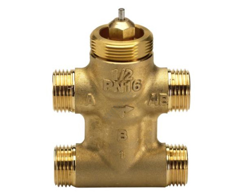 Клапан регулирующий латунь VZL4 Ду 15 Ру16 НР G1/2" Kvs=1м3/ч Danfoss 065Z2093