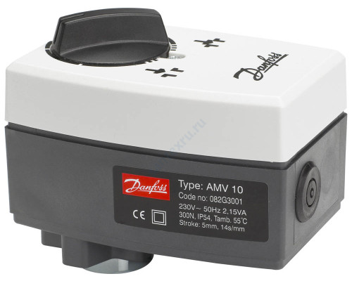 Электропривод 3-х позиц AMV 10 . Danfoss 082G3001 Электропривод 3-х позиц AMV 10 . Danfoss 082G3001
