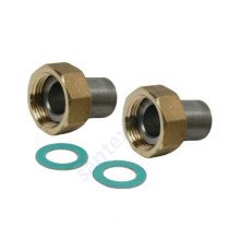 Комплект фитингов д/VZ/VZL Ду20 п/привар для VZ, VZL Ду 20 п/привар Danfoss 065Z7017