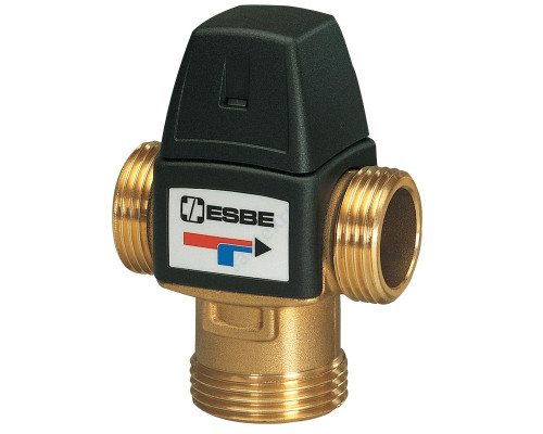 КЛАПАН СМЕСИТЕЛЬНЫЙ ТЕРМОСТАТИЧЕСКИЙ СЕДЕЛЬНЫЙ ЛАТУНЬ VTA572 ДУ 20 РУ10 1" НР KVS=4.5 55С ESBE 31702100