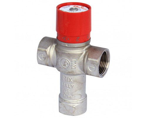 Клапан смесительный термостатический седельный латунь R156 Ду 25 Ру16 1" ВР Kvs=2.2 60С Giacomini R156X005