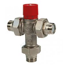 Клапан смесительный термостатический седельный латунь R156-1 Ду 20 Ру16 3/4" НР Kvs=1.8 60С Giacomini R156X024