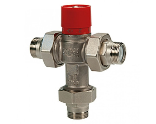 Клапан смесительный термостатический седельный латунь R156-1 Ду 25 Ру16 1" НР Kvs=2 60С Giacomini R156X025