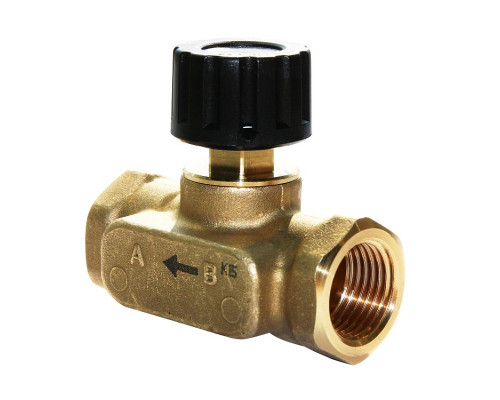 Клапан балансировочный ручной латунь USV-S Ду 20 Ру16 ВР