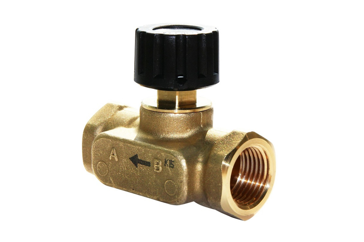 Клапан балансировочный ручной латунь USV-S Ду 50 Ру16 ВР