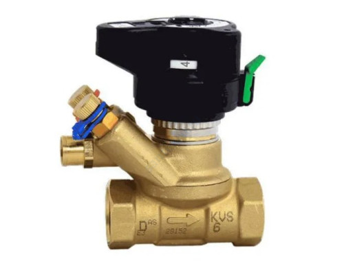 Клапан балансировочный ручной латунь MVT Ду 32 Ру20 ВР