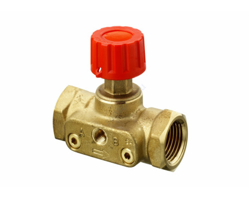 Клапан запорный ручной латунь CDT Ду 32 Ру16 ВР