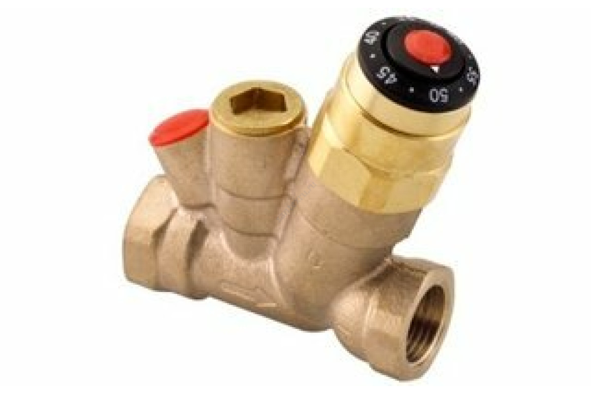 Клапан термостатический балансировочный ручной бронза AHT Ду 15 Ру10 ВР