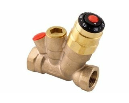 Клапан термостатический балансировочный ручной бронза AHT Ду 20 Ру10 ВР