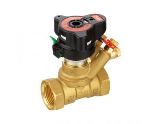 Клапан балансировочный ручной латунь ASV-BD Ду 25 Ру20 ВР