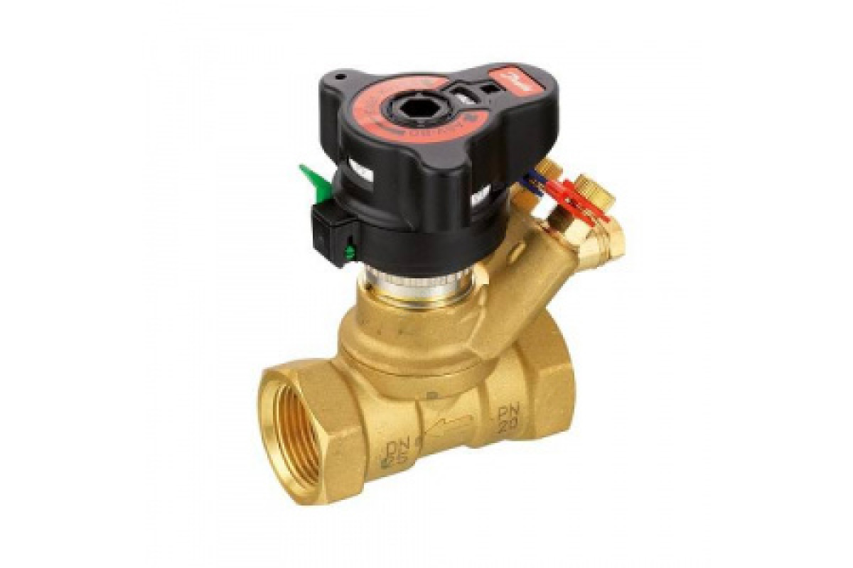 Клапан балансировочный ручной латунь ASV-BD Ду 40 Ру20 ВР