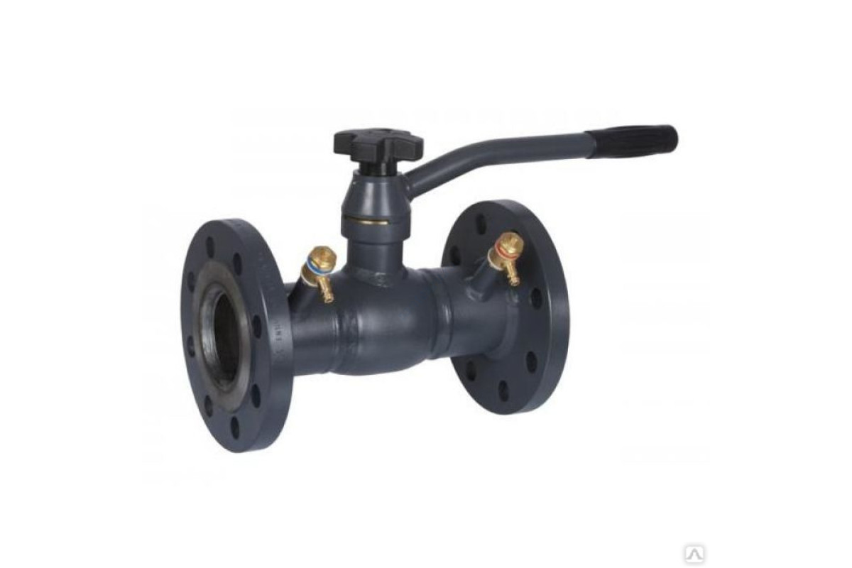 Клапан запорно-регулирующий ручной сталь JiP BaBV FF Ду 50 Ру25 фл Kvs=41м3/ч с изм/нип Danfoss 065N9545G