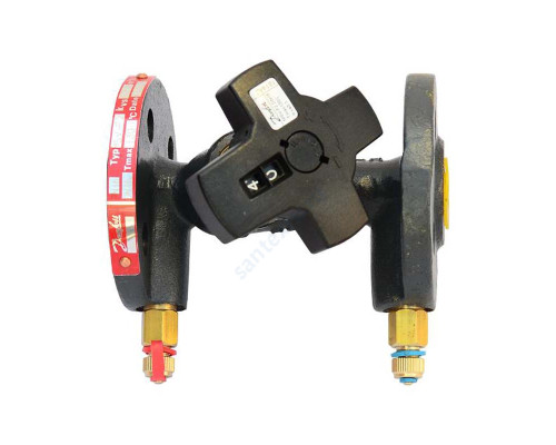 Клапан балансировочный ручной чугун MNF Ду 150 Ру16 фл Kvs=400.8м3/ч с изм/нип Danfoss 003Z1166