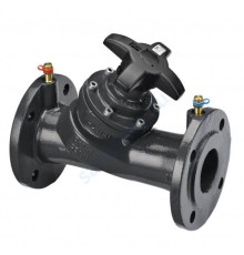 Клапан балансировочный ручной чугун MNF Ду 65 Ру25 фл Kvs=93.4м3/ч с изм/нип Danfoss 003Z1171