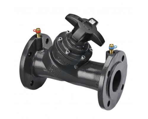 Клапан балансировочный ручной чугун MNF Ду 200 Ру25 фл Kvs=685.6м3/ч с изм/нип Danfoss 003Z1176