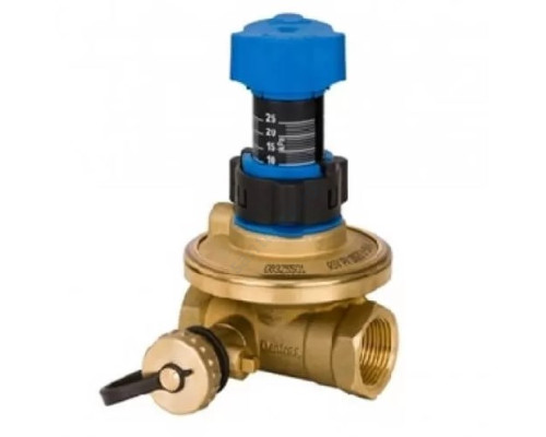 Клапан балансировочный автомат латунь APT Ду 25 Ру16 ВР Kvs=4м3/ч б/ниппелей Danfoss 003Z5743