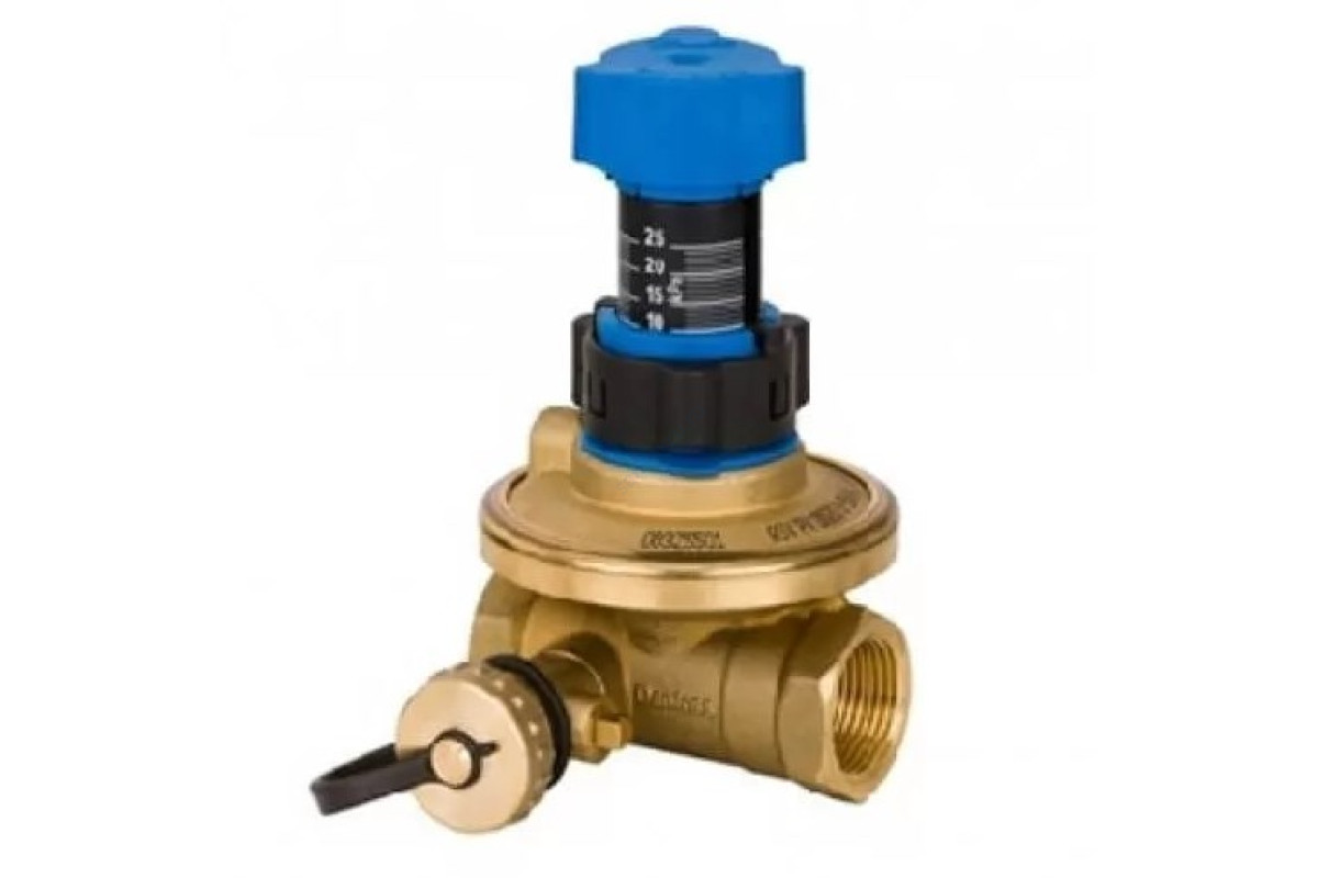 Клапан балансировочный автомат латунь APT Ду 40 Ру16 ВР Kvs=10м3/ч б/ниппелей Danfoss 003Z5705