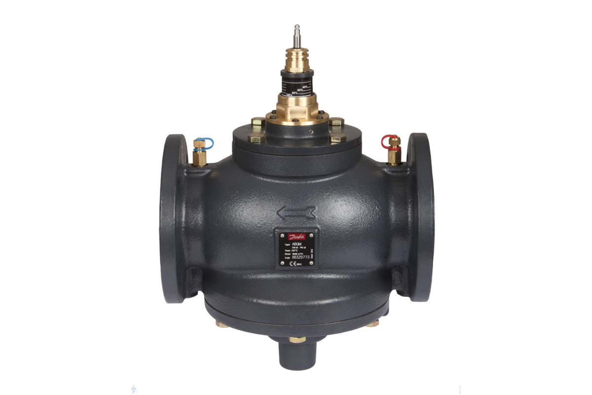 Клапан балансировочный автомат чугун AQF Ду 50 Ру16 фл с изм/нип Danfoss 003Z1972