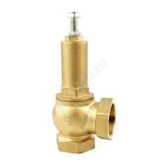 Клапан предохранительный латунь Ду32х32 Ру16 ВР/ВР Рн=1...16бар автоподрыв Benarmo