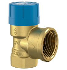 Клапан предохранительный угловой латунь Prescor B Ду25х32 Ру16 ВР/ВР G1"хG1 1/4" Рср=8бар Flamco 29006