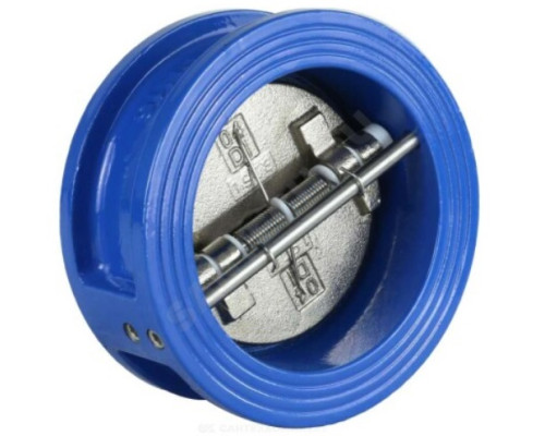 Клапан обратный чугун 2/створ Ду 80 межфл створки нерж Benarmo